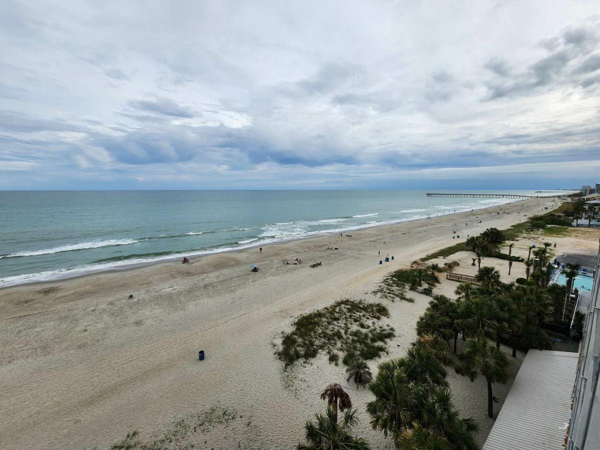Ocean Front King Suite With Incredible Views! Sun N Sand Resort 706 Myrtle Beach Exterior photo